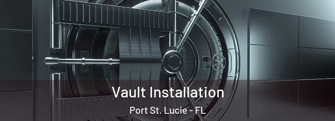 Vault Installation Port St. Lucie - FL